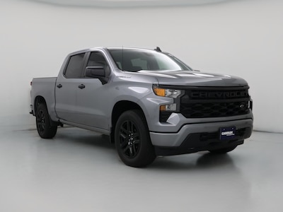 Gray 2023 Chevrolet Silverado 1500 Custom