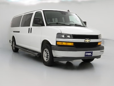 White 2019 Chevrolet Express 3500 LT