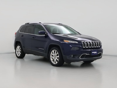 Blue 2014 Jeep Cherokee Limited