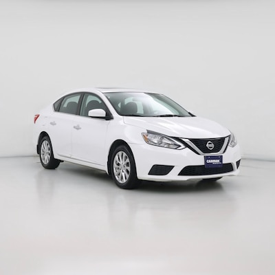 White 2017 Nissan Sentra SV
