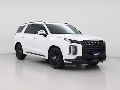 White 2025 Hyundai Palisade Calligraphy Night Edition