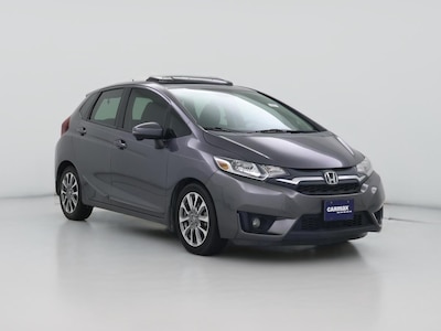Gray 2015 Honda Fit EX-L