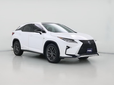 White 2017 Lexus RX 450h F-Sport