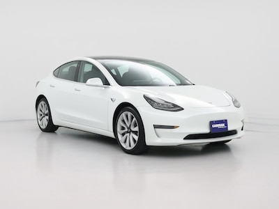 White 2020 Tesla Model 3 Long Range
