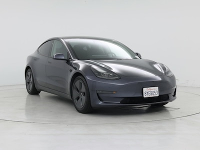 Gray 2021 Tesla Model 3 Standard Range Plus