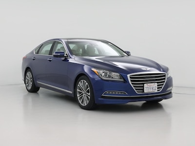 Blue 2016 Hyundai Genesis