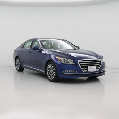 Blue 2016 Hyundai Genesis