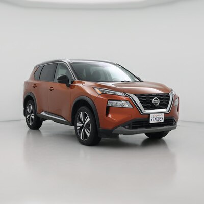 Orange 2021 Nissan Rogue SL
