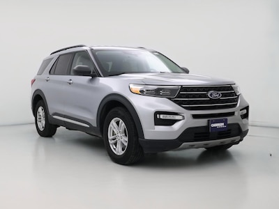 Silver 2023 Ford Explorer XLT