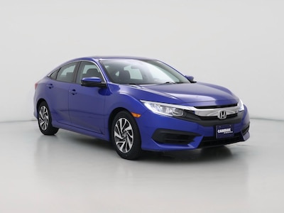 Blue 2018 Honda Civic EX