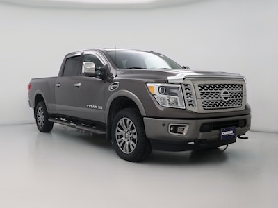 Brown 2017 Nissan Titan XD Platinum Reserve