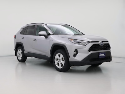 Silver 2021 Toyota RAV4 Hybrid XLE