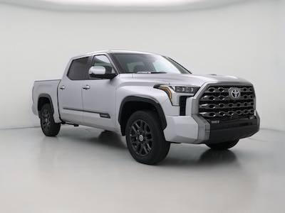 Silver 2024 Toyota Tundra Hybrid Platinum