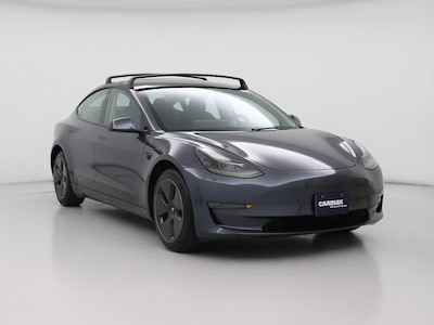 Gray 2023 Tesla Model 3