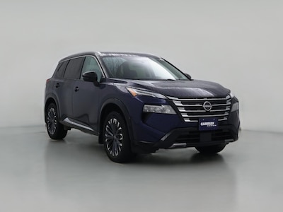 Blue 2024 Nissan Rogue Platinum