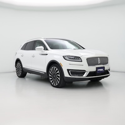 White 2020 Lincoln Nautilus Black Label
