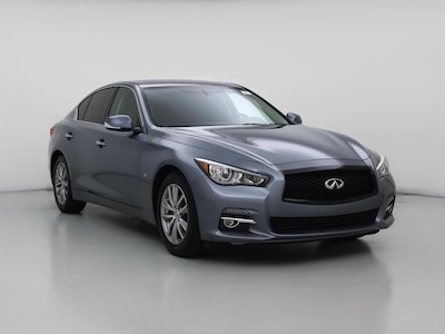 Gray 2015 Infiniti Q50