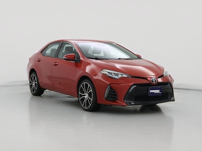 Red 2017 Toyota Corolla SE