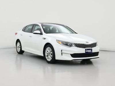 White 2016 Kia Optima EX