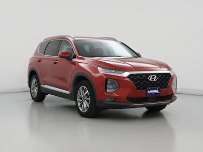 Red 2019 Hyundai Santa Fe SEL Plus