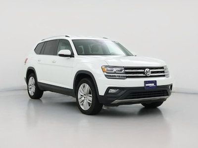 White 2019 Volkswagen Atlas SE w/Tech