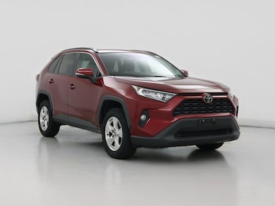 Red 2021 Toyota RAV4 XLE