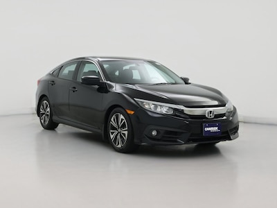 Black 2016 Honda Civic EX-T