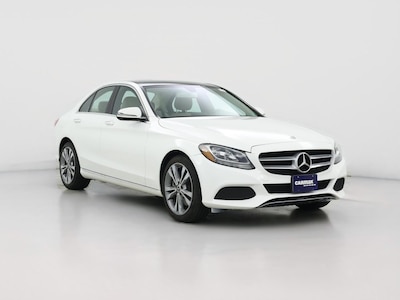 White 2017 Mercedes-Benz C300