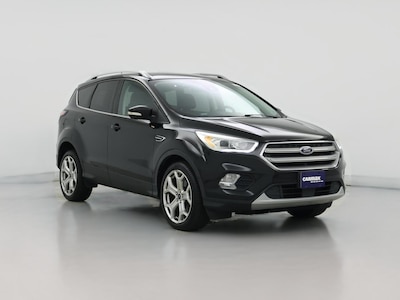 Black 2017 Ford Escape Titanium