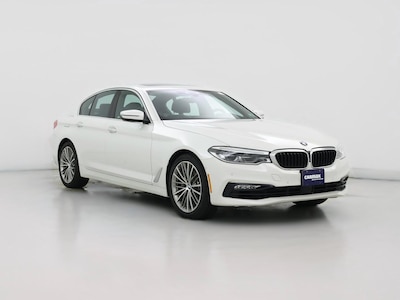 White 2018 BMW 540 XI