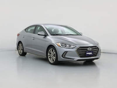 Silver 2017 Hyundai Elantra Limited