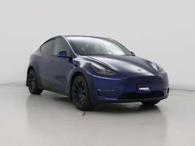 Blue 2023 Tesla Model Y Long Range