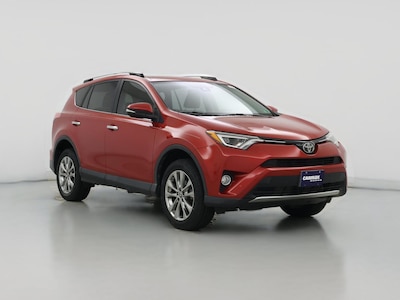 Red 2016 Toyota RAV4 Limited