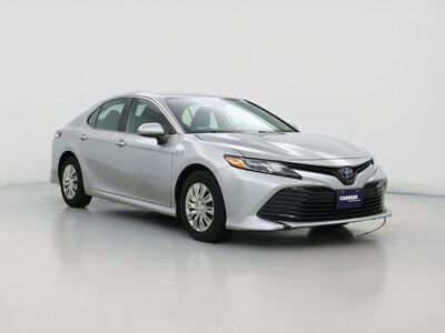 Silver 2019 Toyota Camry Hybrid LE