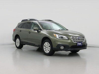 Green 2017 Subaru Outback 2.5I Premium
