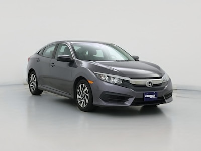 Gray 2017 Honda Civic EX