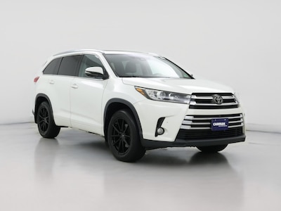 White 2018 Toyota Highlander Limited Platinum
