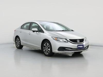 Silver 2014 Honda Civic EX
