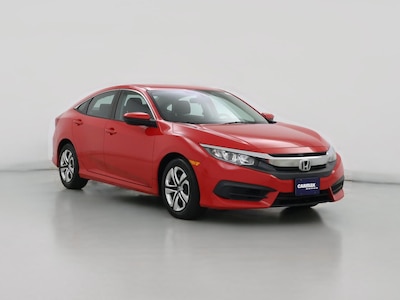 Red 2018 Honda Civic LX
