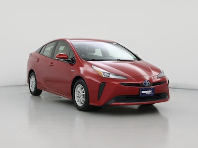 Red 2019 Toyota Prius LE