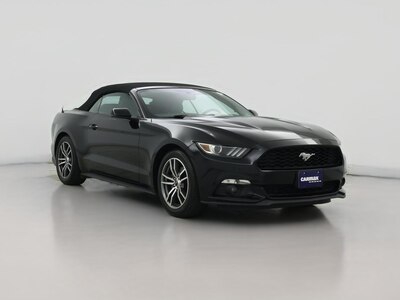 Black 2015 Ford Mustang Ecoboost Premium