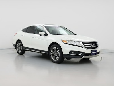 White 2013 Honda Accord CrossTour EX-L