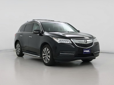 Black 2016 Acura MDX Advance