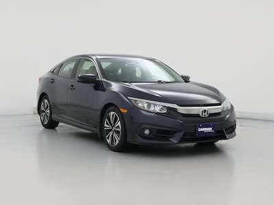 Blue 2018 Honda Civic EX-T