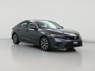 Gray 2022 Honda Civic EX-L