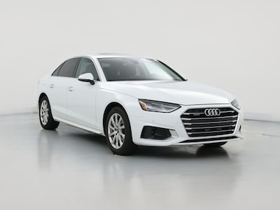 White 2021 Audi A4 Premium
