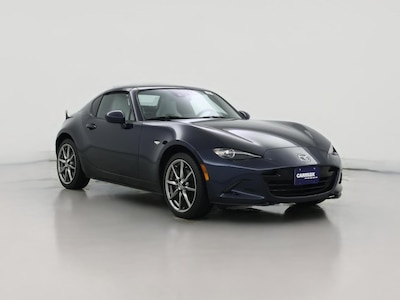 Blue 2021 Mazda MX-5 Miata RF Grand Touring