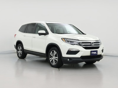 White 2018 Honda Pilot EX-L