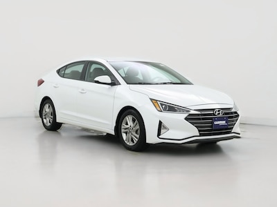 White 2020 Hyundai Elantra SEL