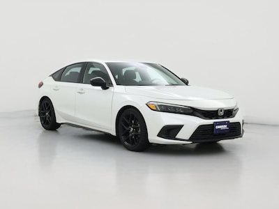 White 2022 Honda Civic Sport